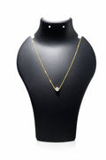Classic Solitaire Pendant Necklace